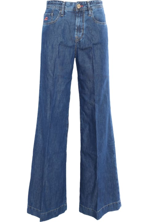 Fashion for Women Jacob Cohen Blue Flared Jeans