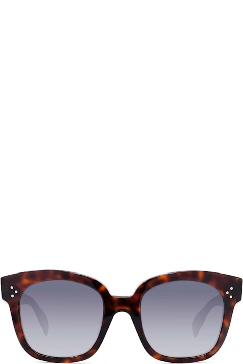 【送料&関税込】Celine 3 Dots Cl4002un - Havana Red Sunglass Celine 3 Dots Cl4002un - Havana Red Sunglasses | italist