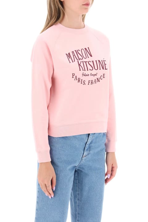Fashion for Women Maison Kitsuné Crew-neck Sweatshirt With Print