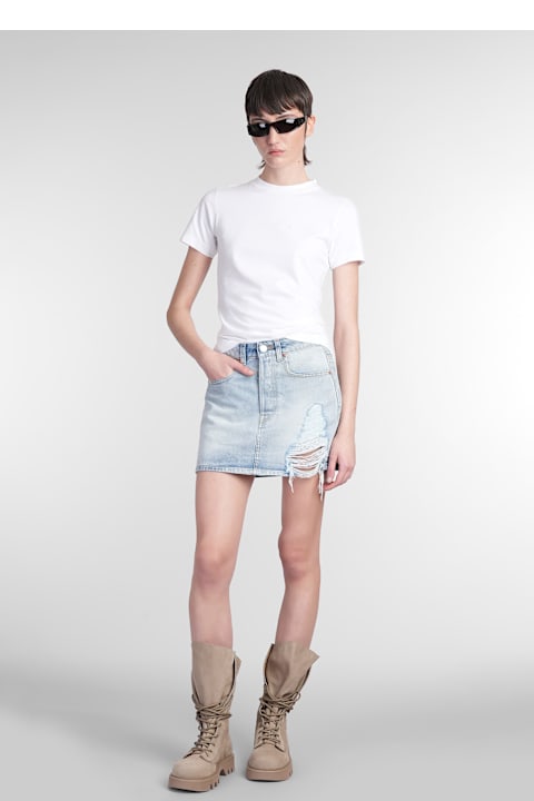 VETEMENTS Clothing for Women VETEMENTS T-shirt In White Cotton