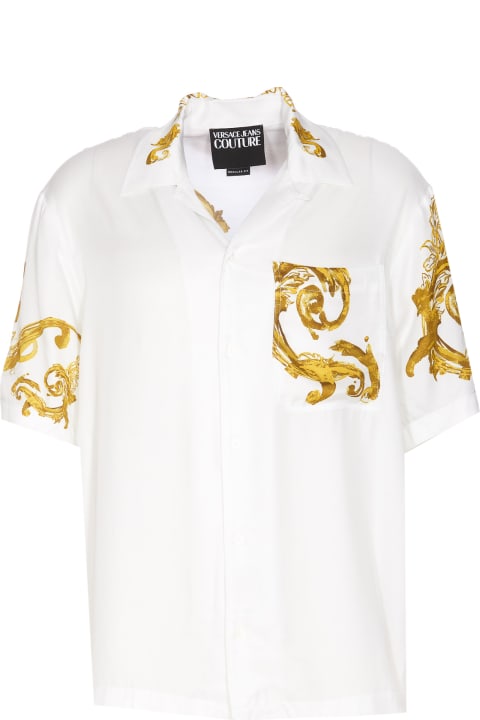 Shirts for Men Versace Jeans Couture Watercolour Couture Shirt
