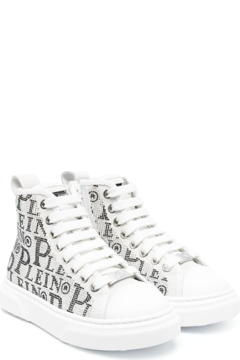 High-top Sneakers With Print
