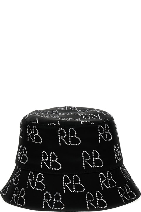 ウィメンズ 帽子 Ruslan Baginskiy Sequin Logo Bucket Hat