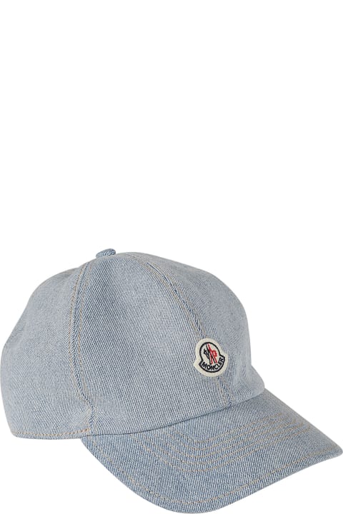 Hats for Women Moncler Denim Baseball Cap