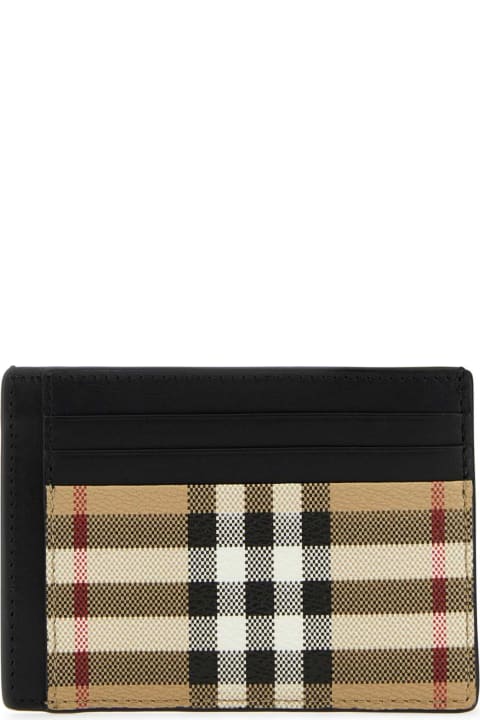 Accessories Sale for Men Burberry Printed Canvas Cardholder