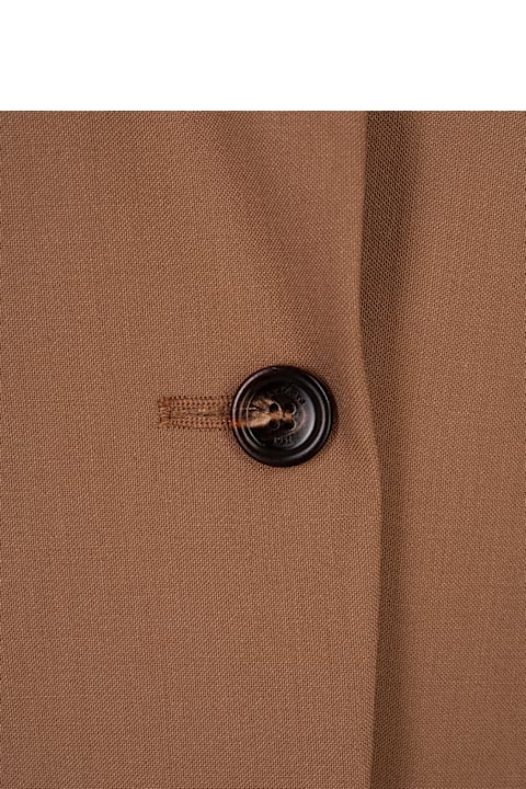 Max Mara for Kids Max Mara Hazelnut Kitten Blazer