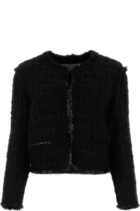 Tory Burch Sweaters for Women Tory Burch Black Tweed Blazer