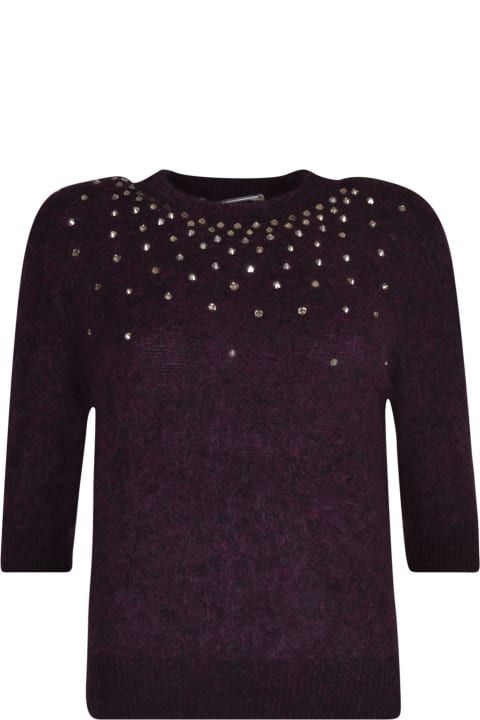 Fashion for Women Alessandra Rich Crystals Embellishment Sweater