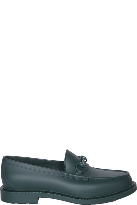 Gucci Loafers & Boat Shoes for Men Gucci Horsebit Green Loafer