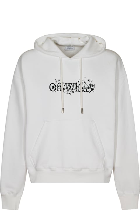 Off-White Bookish Flower Skate Hoodie | italist