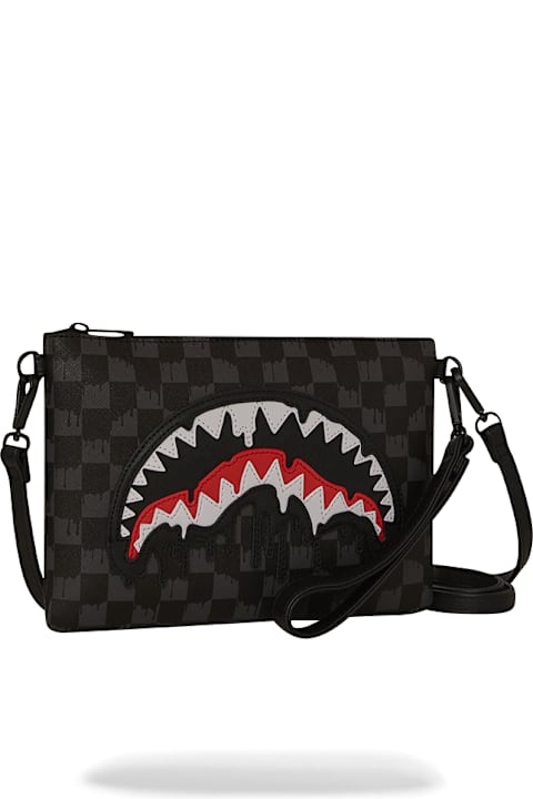 Sprayground for Kids Sprayground Dripping Sharks In Paris Crossover Clutch