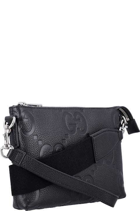 آخر صيحات الموضة من السيدات Gucci Jumbo Messenger Bag