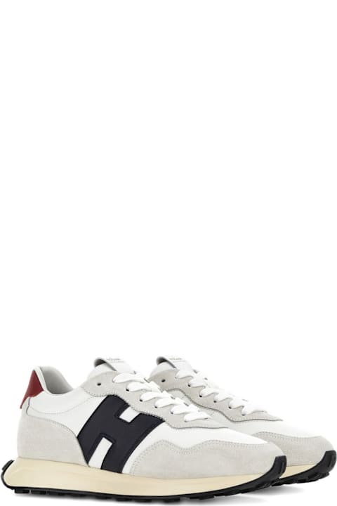 Hogan for Kids Hogan H601 Leather Sneakers