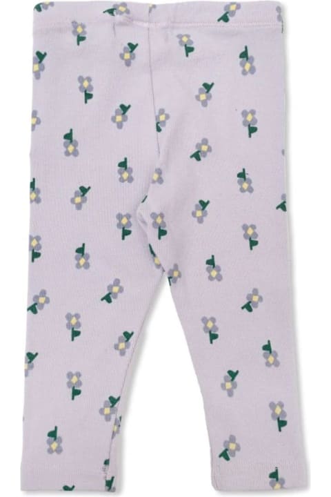 Bobo Choses Bottoms for Baby Girls Bobo Choses Bobo Choses Trousers Lilac