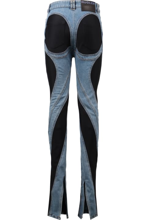 Jeans for Women Mugler Spiral Skinny Jeans