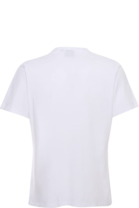 メンズ新着アイテム Barbour White T-shirt With Print
