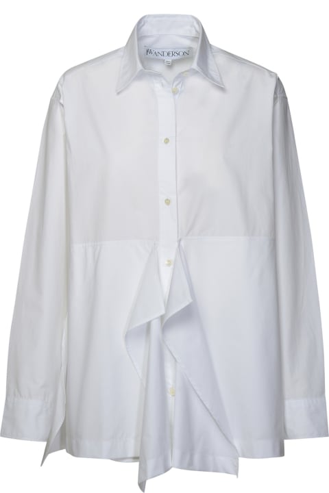 J.W. Anderson Topwear for Women J.W. Anderson 'peplum' White Cotton Shirt