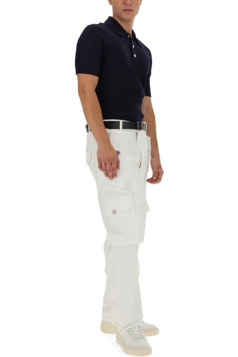 Homeware Balmain Polo With Logo Patch