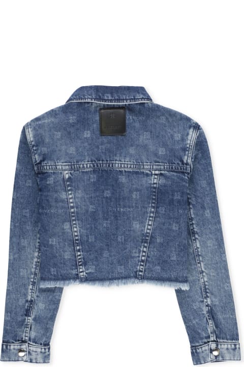 Fashion for Kids Givenchy Jeans Jacket With Logo