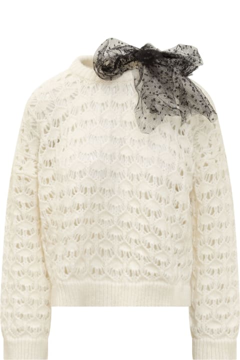 Sweater With Bow RED Valentino