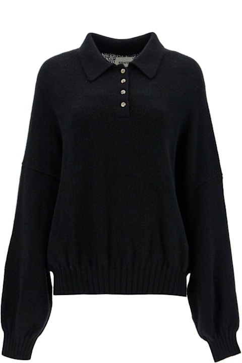 Khaite for Women Khaite 'rene' Black Cashmere Blend Sweater