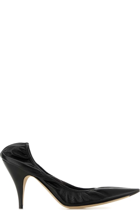 日本未入荷☆ THE ROW ザ・ロウLiisa 80 leather pumps パンプス Liisa leather pumps in black - The Row | Mytheresa