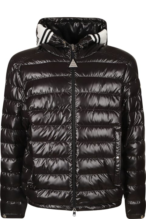Moncler Coats & Jackets for Men Moncler Printed Hood Padded Jacket