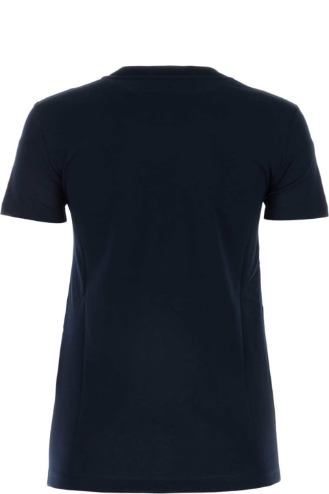 Topwear for Women Max Mara Midnight Blue Cotton Papaia T-shirt