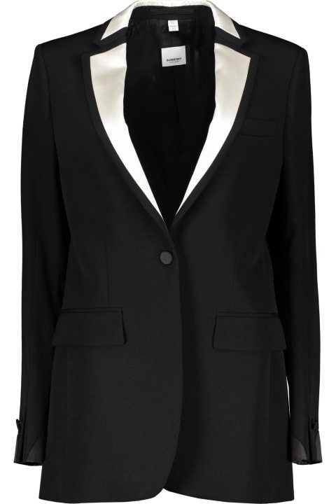 Burberry for Women Burberry Wool Single-breasted Blazer