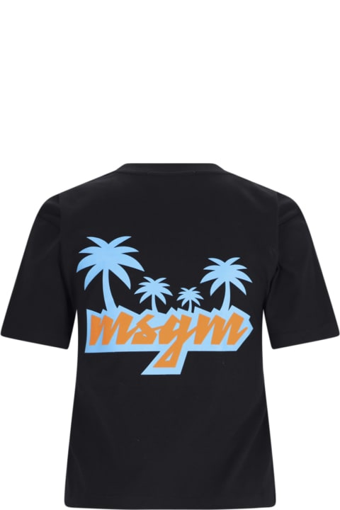 ウィメンズ新着アイテム MSGM Logo T-shirt