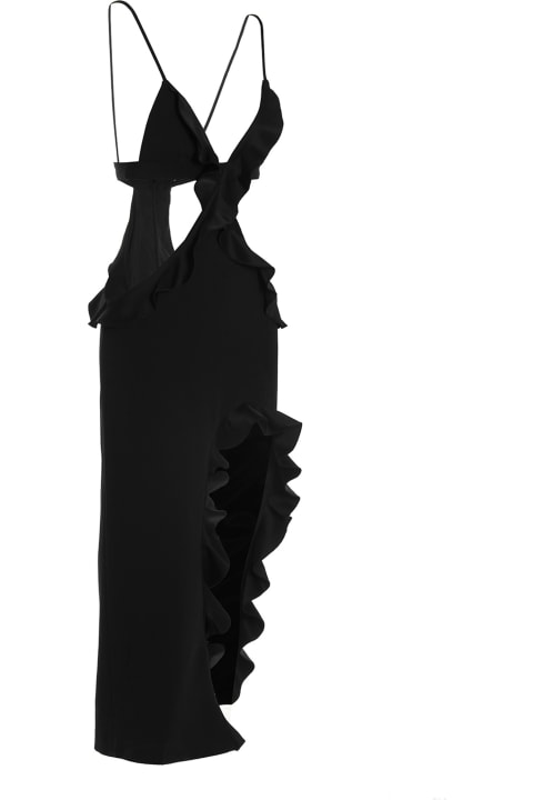 David Koma Dresses for Women David Koma 'crossbody & Open Leg Ruffle' Dress
