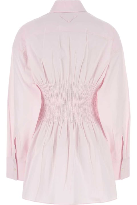 Fashion for Women Prada Pastel Pink Poplin Shirt