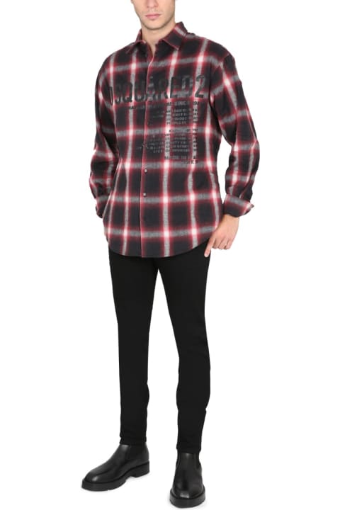 Homeware Dsquared2 Logo Print Shirt