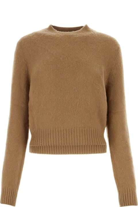 Prada Sweaters for Women Prada Camel Cashmere Sweater