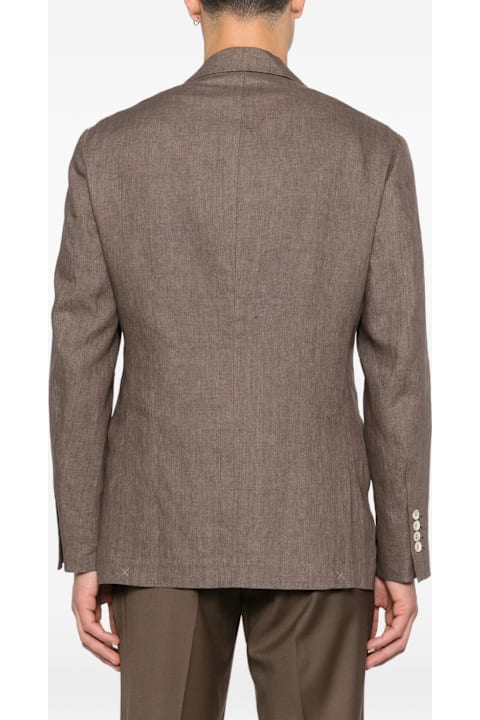 Homeware Brunello Cucinelli Linen Single-breasted Jacket