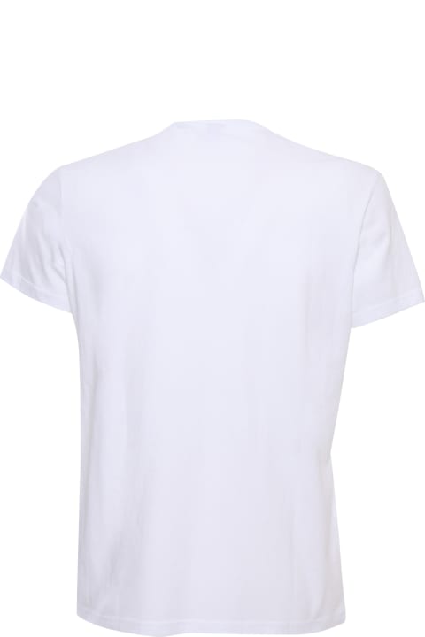 メンズ新着アイテム Aspesi White T-shirt With Print