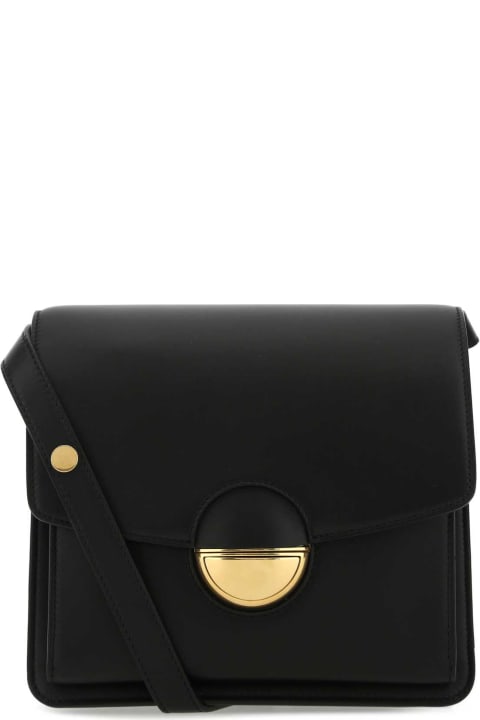 Proenza Schouler Bags for Women Proenza Schouler Black Leather Dia Shoulder Bag