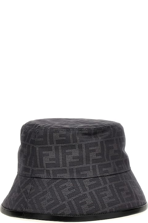 Hats for Men Fendi 'ff' Bucket Hat