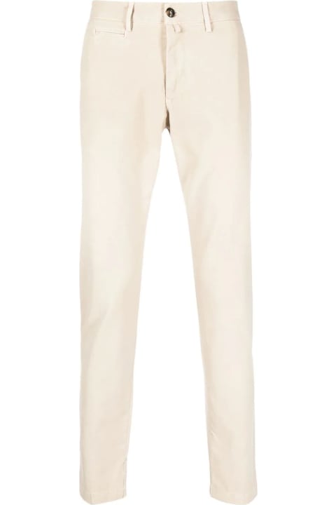 Beige Chinos Cotton Trousers