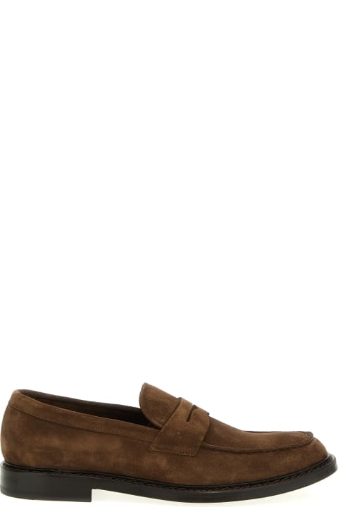 Doucal's Loafers & Boat Shoes for Men Doucal's Suede Loafers Doucal's