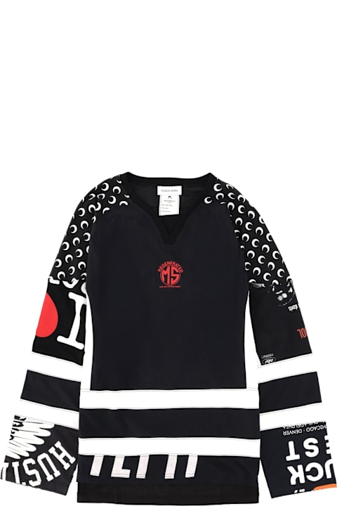 Marine Serre for Kids Marine Serre "upcycle Graphic" Field Hockey T-shirt