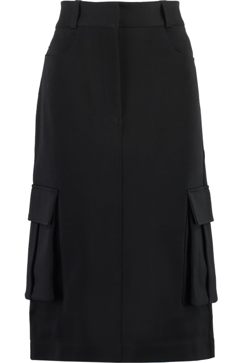 Givenchy for Women Givenchy Technical Fabric Skirt