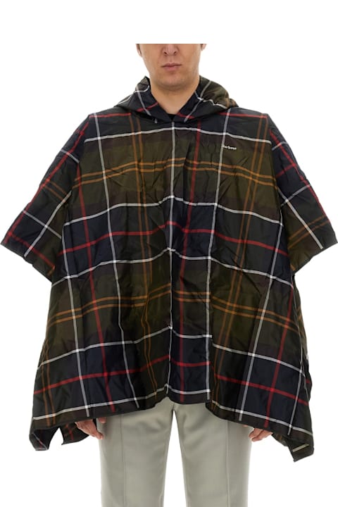 Barbour Coats & Jackets for Women Barbour Poncho With Tartan Pattern