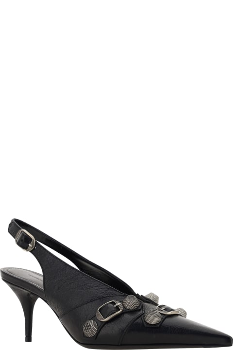 Balenciaga High-Heeled Shoes for Women Balenciaga Cagole Slingback Pumps