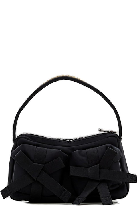 Simone Rocha for Women Simone Rocha Utility Bow Zipped Shoulder Bag