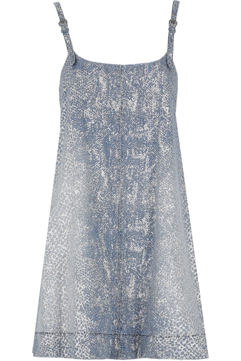 Homeware Versace Jeans Couture Denim Slip Dress