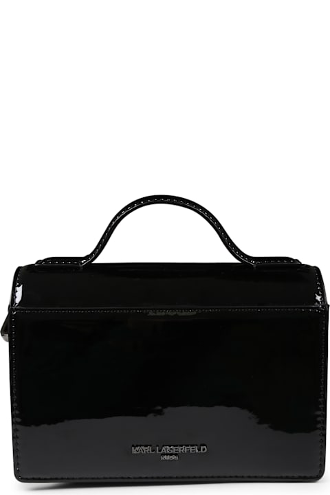 Homeware Karl Lagerfeld Kids Black Bag For Girl With Logo