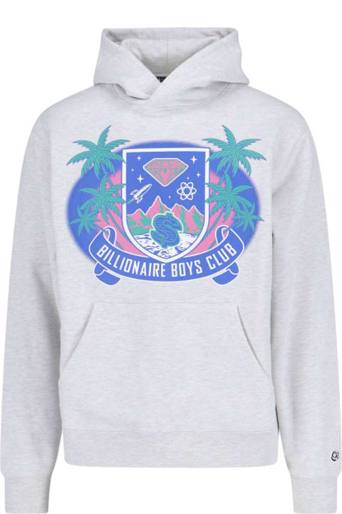Homeware Billionaire 'tropical Crest Popover' Hoodie