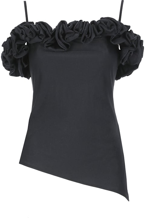 Homeware Coperni Stretch Jersey Top With Ruffles