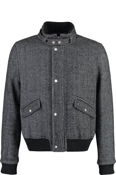Coats & Jackets for Men Isabel Marant Peter Wool Bomber Jacket
